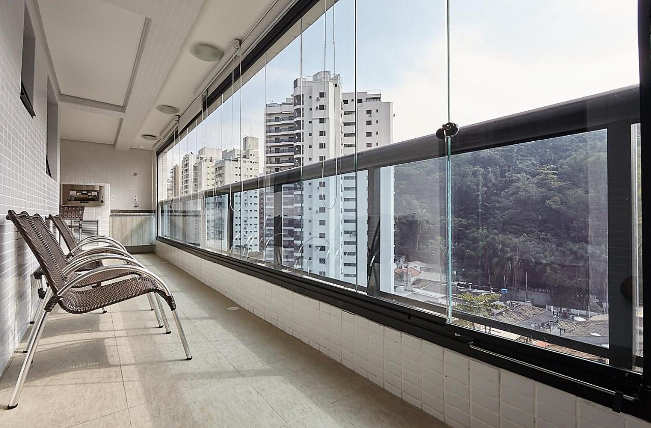 Flat Perola Do Atlantico - 3 Dormitorios Com Varanda Gourmet - Praia Das Pitangueiras Guarujá Zewnętrze zdjęcie