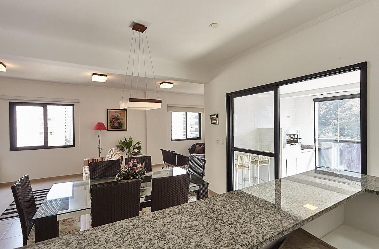 Flat Perola Do Atlantico - 3 Dormitorios Com Varanda Gourmet - Praia Das Pitangueiras Guarujá Zewnętrze zdjęcie