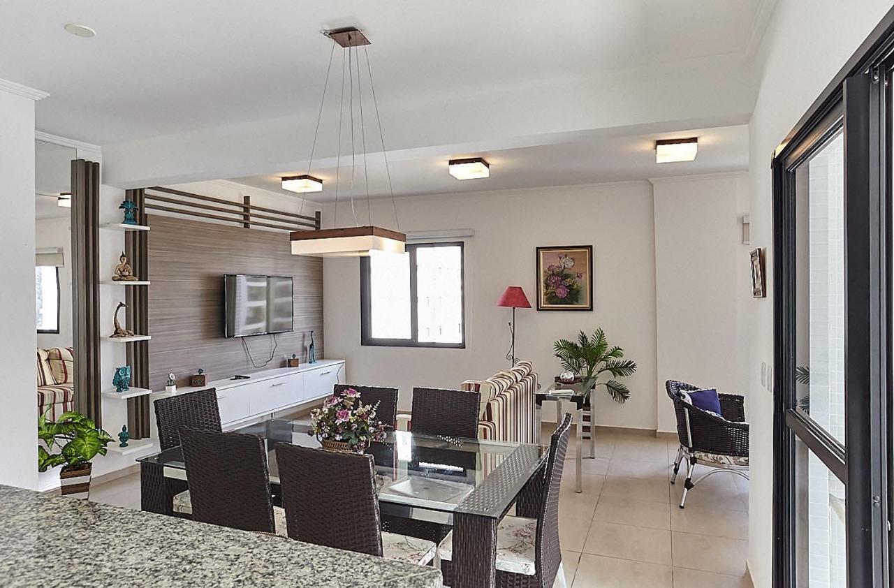 Flat Perola Do Atlantico - 3 Dormitorios Com Varanda Gourmet - Praia Das Pitangueiras Guarujá Zewnętrze zdjęcie